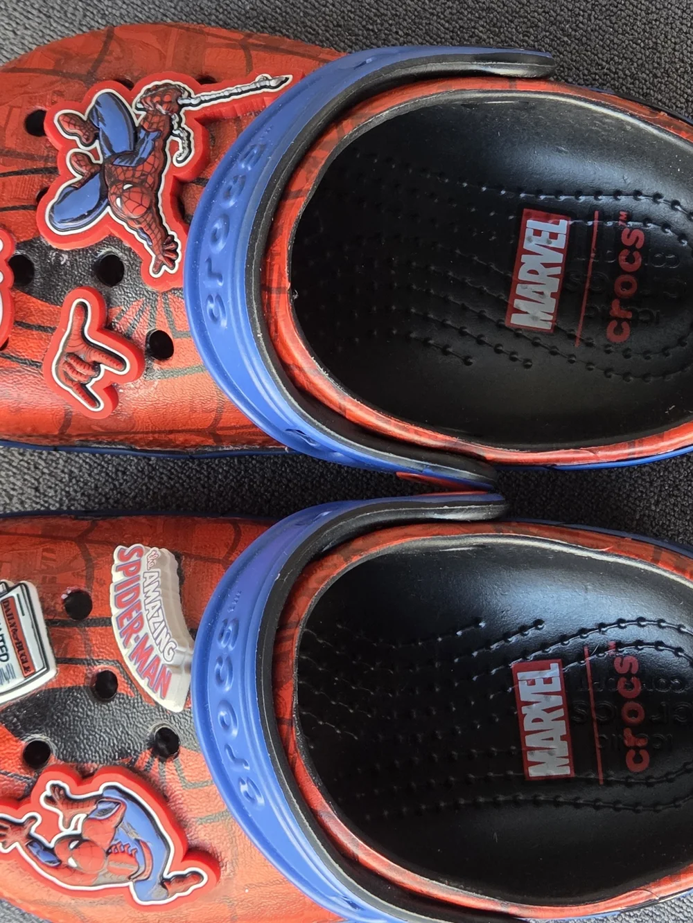 Marvel x Crocs Spider-Man Red & Blue Kids Clogs